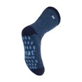 thumbnail image 1 of Heat Holders Mens Twist Stripe Patterned Fleece Lined Slipper Socks, 1 of 2