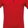 thumbnail image 3 of Kariban Mens Two-Tone Pique Polo Shirt, 3 of 4