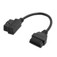 thumbnail image 1 of Unique Bargains DC 12V 16 Pin OBD2 Car Auto Diagnostic Connector Adapter Extension Cable Tool, 1 of 4