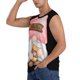thumbnail image 3 of Fotbe Coffee Gnome (1) Men's Camiseta sin Mangas Estampada para Hombres, Playera Casual para Gimnasio, Entrenamiento, Playa-Small, 3 of 7