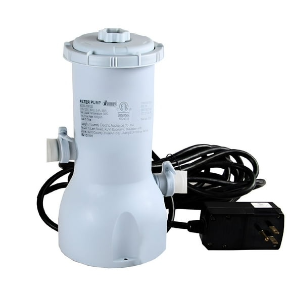 LAMIRO 530 GPH Large Swimming Pool Filter Pump For Above Ground Pools