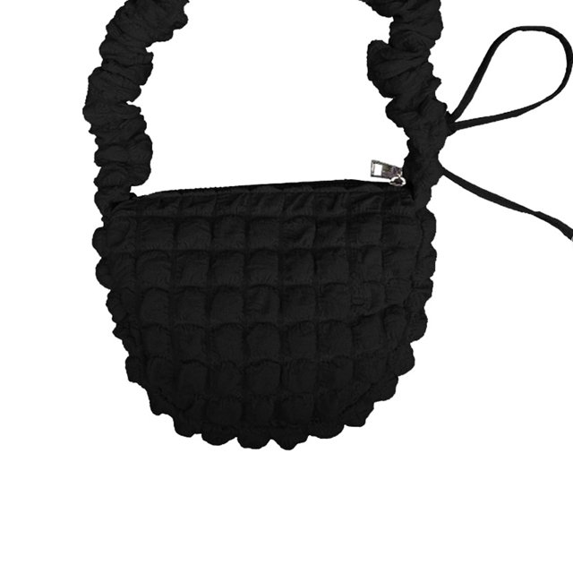 Bolso bandolera para mujer Bolsos acolchados de color sólido para ir de compras Viajar