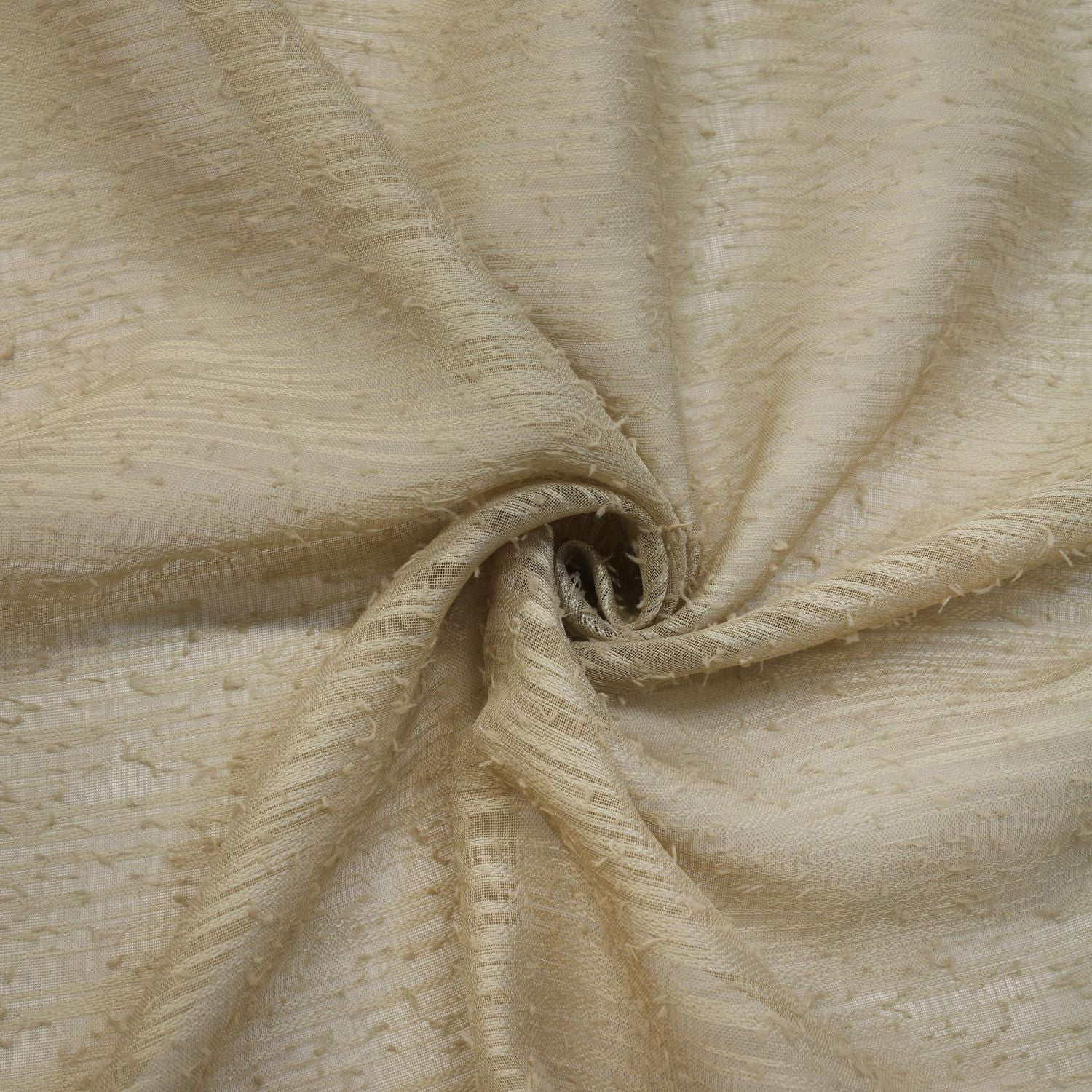 Banan rideau d'intérieur à oeillets diaphane