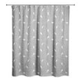 thumbnail image 2 of Creative Products Birds On Leaves Gray 71 x 74 Shower Curtain, 2 of 2