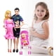 thumbnail image 1 of Embarazada Barbie Doll Set Familia Baby Toy Suit Happy Mom Dad Son Daughter Fashion Kid To NXNTBE NXNTBE, 1 of 2
