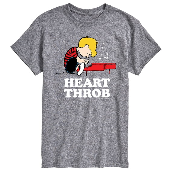 Peanuts - Schroeder Heart Throb - Men's Short Sleeve Graphic T-Shirt