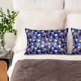 thumbnail image 2 of KLL Black Cats And Flowers Pattern Silk Pillowcase for Hair and Skin Standard Size 20"X 30" Soft Breathable Pillow Covers for Sleeping, 2 of 6