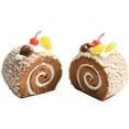 thumbnail image 3 of Simulation Cake Fake Fruit Bread Model Swiss Roll Shop Window Home Refrigerator Decor Food Photography Props Autumn Decoration, 3 of 11