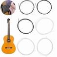 thumbnail image 3 of HUGFEGWE Nylon Classical Guitar Strings,Guitar String for Classical Guitars Musical Instrument Accessory Part(Black&white) CA919-102959, 3 of 8