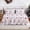 Red Reindeer, variant on 3 Pcs Christmas 100% Cotton Flannel Printed Bed Sheet Set, 16 Inch Deep Pocket Sheets