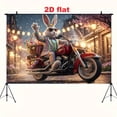 thumbnail image 7 of TanSiDing Easter Bunny Egg Party Backdrop Fabric - Polyester Decorative Wall Hanging for Easter Celebration, Spring Holiday Home Decor, Festive Photo Booth Background, 7 of 7