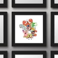 thumbnail image 2 of Gallery Pops SpongeBob Squarepants - Bikini Bottom Buddies Gang Wall Art, Black Framed Version, 12" x 12", 2 of 5