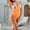 Orange, variant on Jacenvly 2024 Womens One-Piece Swimsuit Skin-Friendly Women Bikini Push-Up Lrregular Color Matching Padded Swimwear Swimsuit Beachwear Set Multicolor Cozy Womens Swimwear Plus Size Orange
