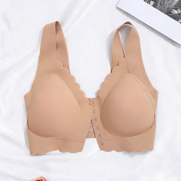 Woman Bra Front Closure Bras Seamless Bras Wireless Bra Everyday Bras Women's Clothes