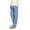 Light Blue, variant on Zimjoy Men's Cotton Linen Pants Oversized Loose Straight Leg Pants Textured Drawstring Summer Beach Trousers with Large Pockets,Khaki L