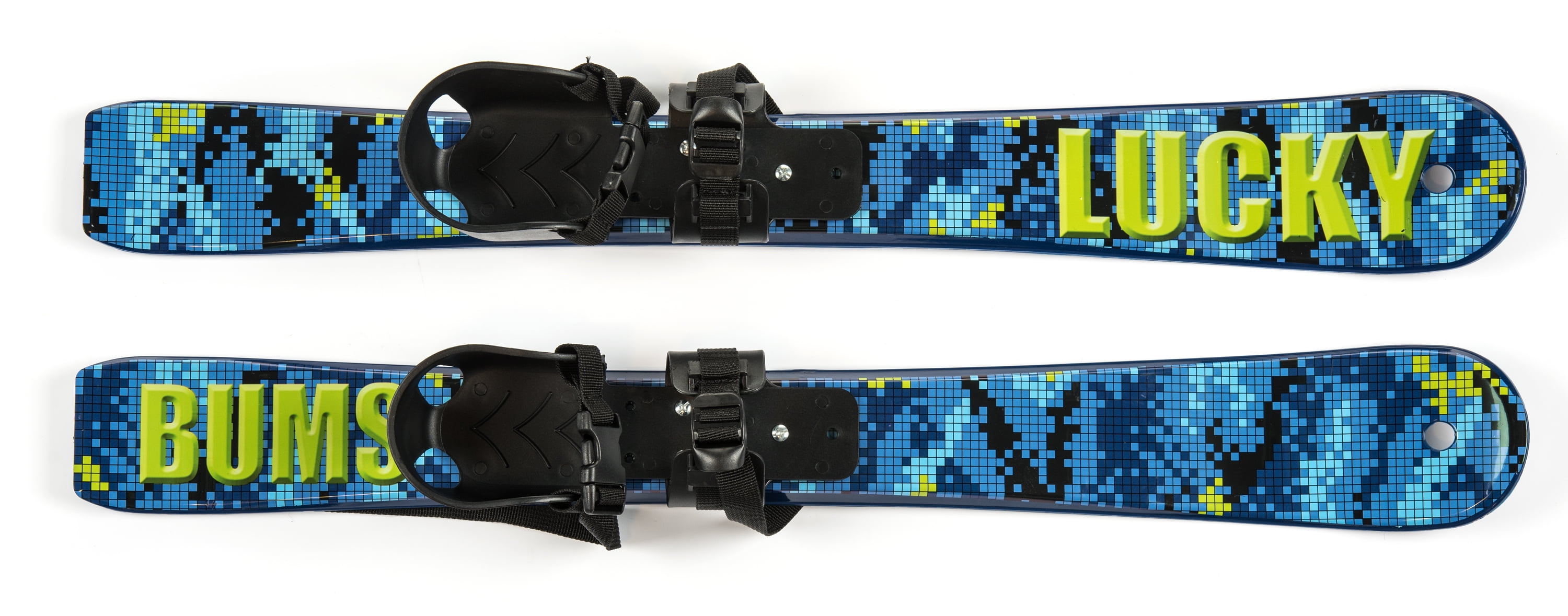 Lucky Bums Toddler Kids Boys Girls Youth Beginner Snow Skis, Pink by Lucky Bums