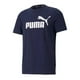 thumbnail image 1 of Playera Puma ESS Logo Tee para Hombre 586666-06 azul marino M, 1 of 3