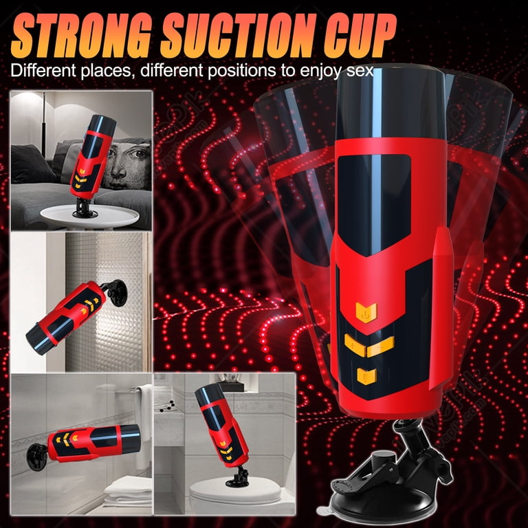 AYIYUN Automatic Male Masturbators Sex Toys, Electric Stroker with 10  Rotating & Thrusting Modes & Voice Mode Adult Toy with Suction Cup for Men 