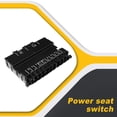 thumbnail image 2 of Riwesomey Asiento de automóvil de plástico, unidad de Control de ajuste eléctrico, botón de interruptor portátil delantero izquierdo, piezas de Vehículos, repuestos y accesorios Mis, 2 of 7