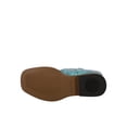 thumbnail image 5 of Roper Girls Glittery Floral Square Toe Cowboy   Mid Calf Boots, 5 of 5