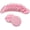 Pink, variant on 12 count   Puff  Makeup Puff Pads 2.36 Inch, Velour Round  Puff for Loose  Foundation (White)