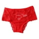 thumbnail image 2 of Gibobby Ropa interior de encaje sexy Bragas para mujer, encaje de ganchillo, bragas con cordones, ropa interior calada Sexy(Rojo,M), 2 of 5