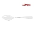 thumbnail image 3 of Btafrte Mini Cuchara Desechable para Postre 100 Uds. Cuchara para Helado Sundae Cuchara Prueba, 3 of 9