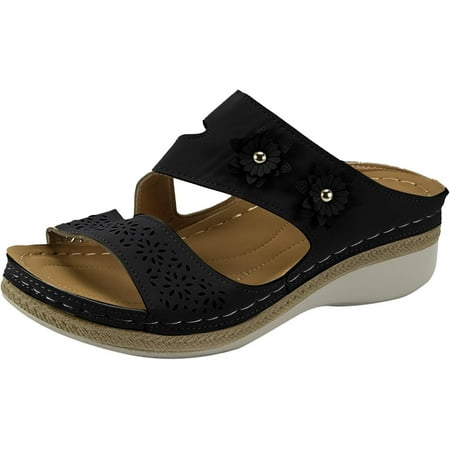 

Flat Sandals for Women Dressy Wedge Slide Sandals Platform Sandals Wedge Sandals for Women Comfortable Dressy Shoes