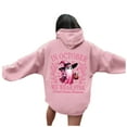 thumbnail image 2 of In October We Were Pink Hoodies for Women 2025 Cancer Awareness Halloween Hoodie Sweatshirt Pullover Tops, 2 of 6