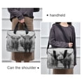 thumbnail image 6 of 16" Laptop Briefcase for Work Travel Laptop Shoulder Bag Carrying Handbag Laptop Case Grey Highland Cattle, 6 of 8