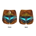 thumbnail image 5 of Lsque Butterfly Alighted On Sunflowers Printed Women's Running Shorts with Liner Pockets,Elastic Quick Dry Workout Athletic Gym Yoga Shorts,Womens High Waist Shorts-X-Large, 5 of 9