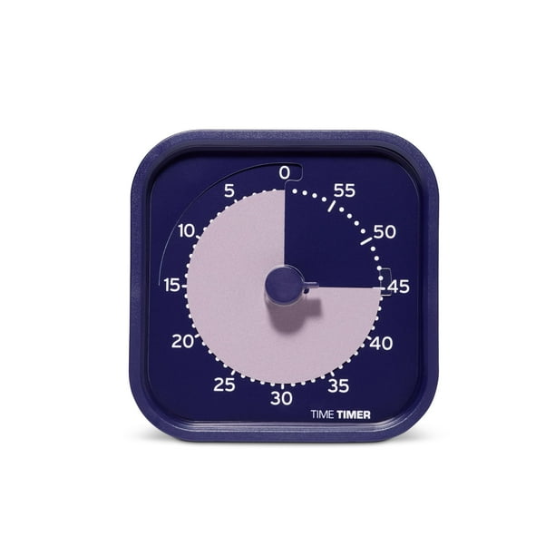 Temporizador de Cuenta Regresiva Time Timer MOD Hogar 60 min Metálico Índigo