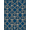 Blue, Pattern 2, variant on ODIKA 4' x 6' Machine Washable Non-Slip Area Rug, macrame geometric High Traffic Rug, Blue, 1253207