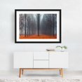 thumbnail image 2 of First In the Line - Bulgaria Photography Forest Autumn Nature Woodland Scenic Wilderness Mystical Black Framed Wall Art Print 12 x 18 inches, 2 of 4