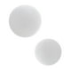 thumbnail image 2 of 2 bolas de espuma blanca, bolas de espuma para manualidades, bolas de poliestireno, decoración para manualidades 18cm 25cm, 2 of 9