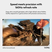Pixio PX27U Wave Blue 27 inch 160Hz Refresh Rate 4K 3840x2160p Resolution Fast IPS Panel 1ms GTG Response Time 4K Blue Gaming Monitor with Adaptive Sync