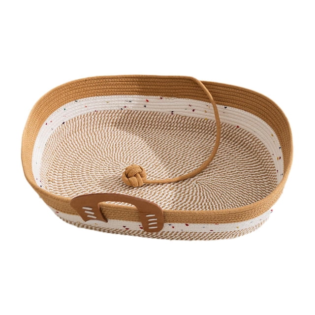 Accesorios para mascotas de canasta de gato cama de gatito portátil para temporadas de verano de primavera Medio