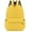 Yellow, variant on Lightweight Backpack with 2 Zippered Compartments, Customizable DIY Backpack for School Travel Daily Use(Pink,M)