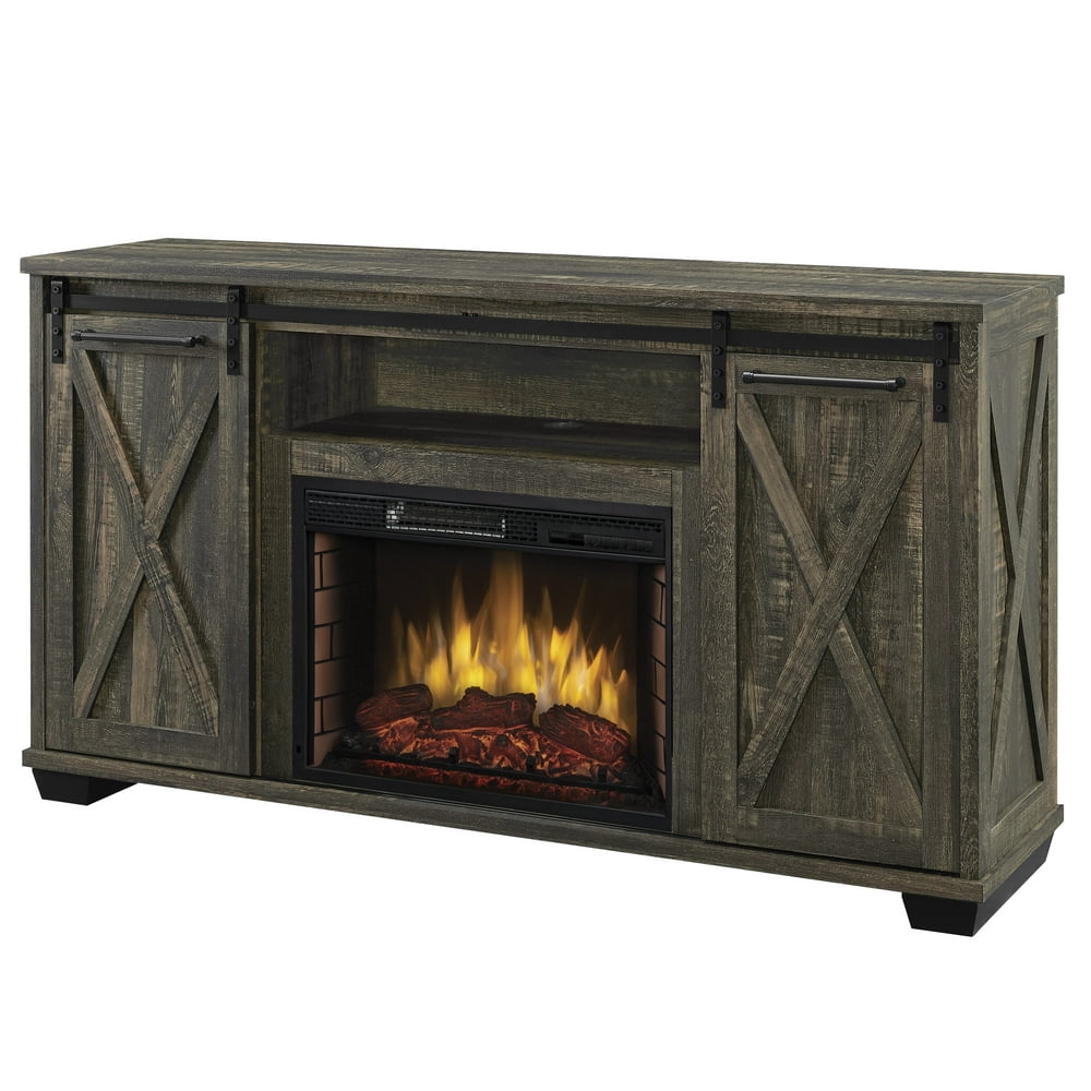 Muskoka Portland 58in Infrared Electric Freestanding Media Fireplace