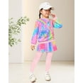 thumbnail image 7 of Sylfairy Toddler Kid Girl Clothing Set Outfit Long Sleeve Top, Unicorn Print Pantskirts Fall Winter Outfit Set, 7 of 7