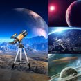 thumbnail image 2 of Pompotops Monocular Telescope for Adults Monocular Telescope 30070 With Adjustable Tripod Phone Adapter For Moon Watching, 2 of 9