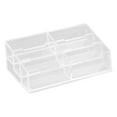 thumbnail image 3 of kowaku Acrylic Display Desk Business Card Holder Countertop Support Name Cards Stand Storage Rack for Salons,Exhibition,Receptionist 6 Slot 20.8x9.6cm, 3 of 9