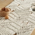 thumbnail image 6 of Better Homes & Gardens Macrame 90"x14" Machine Washable Natural 100% Cotton Table Runner, 6 of 6