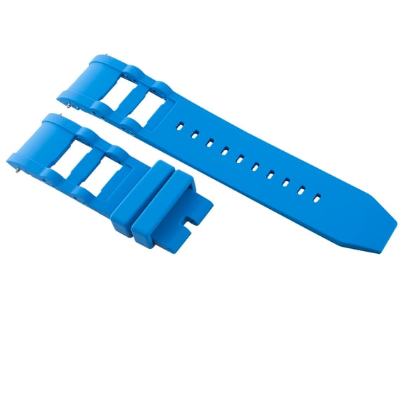 26MM RUBBER WATCH BAND STRAP FOR INVICTA RUSSIAN DIVER 1089 1201 1805 3469 BLUE