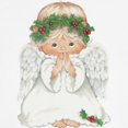 thumbnail image 3 of CafePress - Christmas Cute Baby Angel Praying Long Sleeve T Sh - Unisex Cotton Long Sleeve T-Shirt, 3 of 4