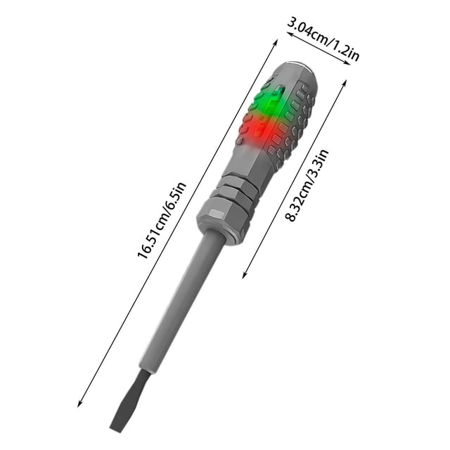 Small Screwdriver Set 2-In-1 High Torque Magnetic Screwdriver Electricity Detector Voltage Tester Screwdriver Set Magnetic Screwdriver Set