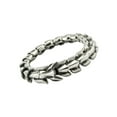 thumbnail image 4 of facefd Gothic Punk Bracelet Titanium Steel Dragon Scale Bangle Retro 8.26 inches, 4 of 9