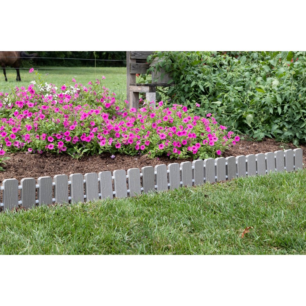 Furniture Barn USA™ Garden Edging - Evergrain® Composite No Dig Roll Up ...