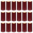 thumbnail image 1 of Unique Bargains Bouchon Rétractable en PVC avec Languette pour Bouteille de Vin, 120 Pcs 30x60mm Ligne de Couverture Rétractable Rouge, 1 of 5