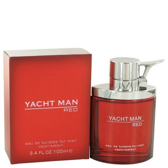 Yacht Man Red by Myrurgia Eau De Toilette Spray 3.4 oz for Men Pack of 3